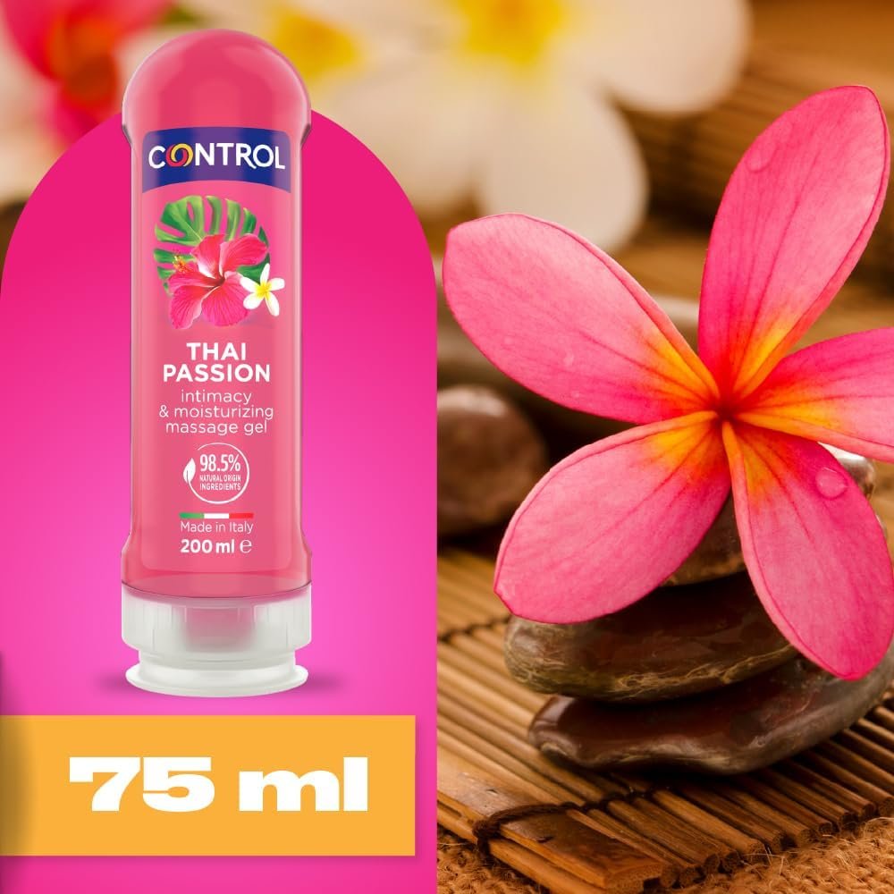 CONTROL Gel de Masaje Corporal Thai Passion 75ml