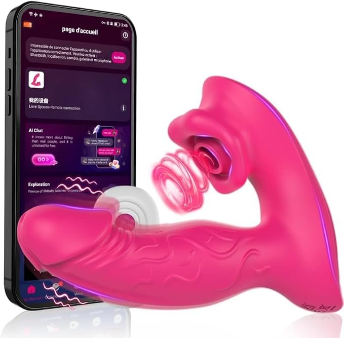 Vibrador Mujer Juguetes Eróticos con App