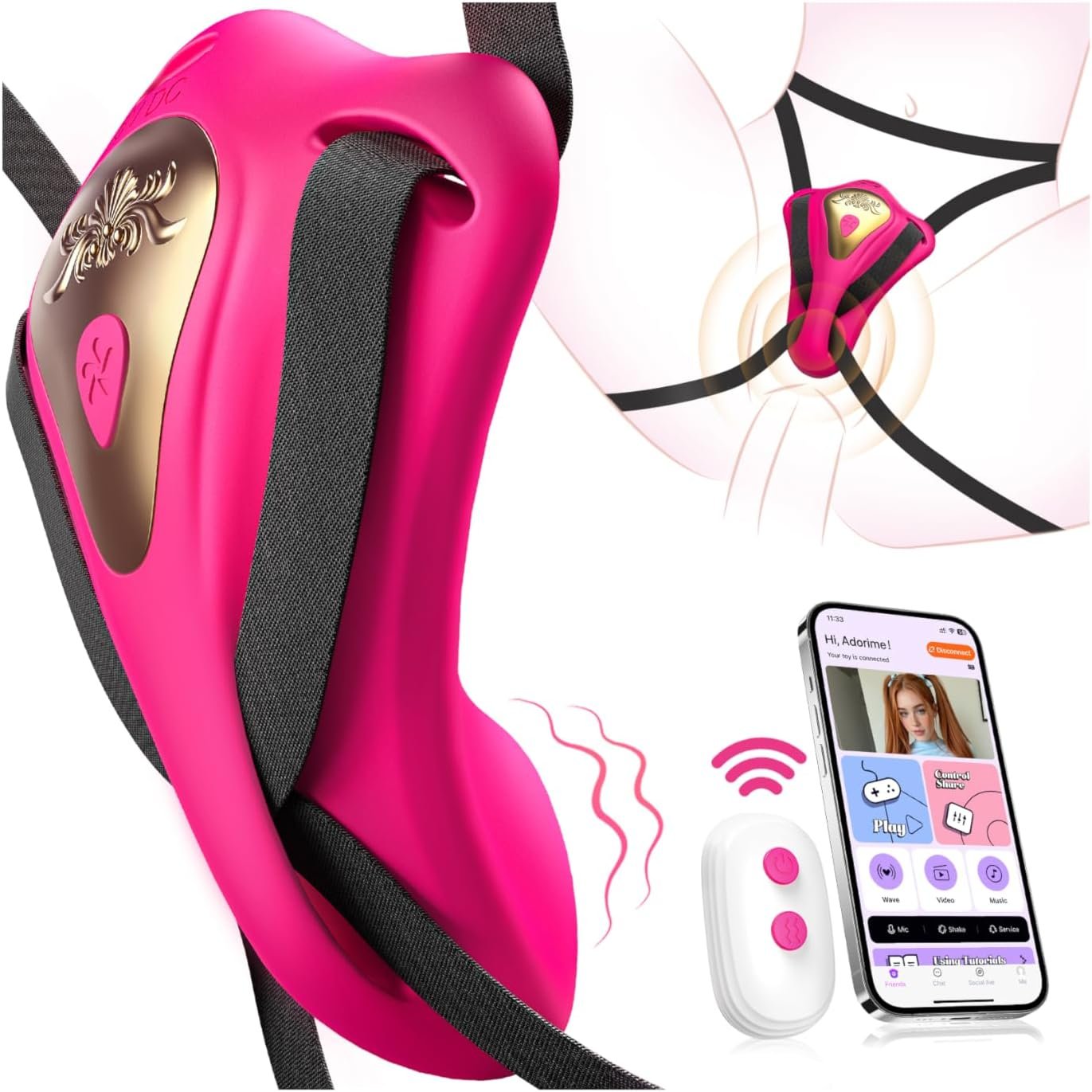 Vibrador Mujer Juguetes Eróticos Para Pareja